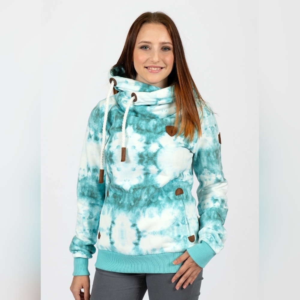 Wanakome Artemis Cowl Neck Hoodie Cozy Soft Oversized Chunky Ladies Size Medium